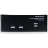 StarTech.com 2-poort DVI VGA USB KVM-switch met Audio en USB 2.0-hub