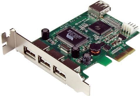StarTech - PEXUSB4DP - PCI Express USB-kaart - 4-poorten - Low Profile