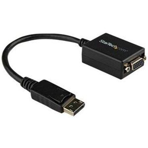StarTech DisplayPort naar VGA Video Adapter Converter - 0,1 meter - Zwart