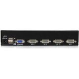 StarTech.com 4-poort 1U-Rack USB KVM-switch met OSD