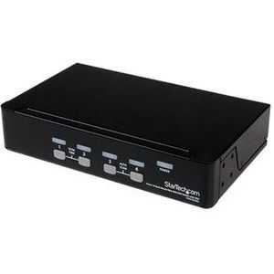 StarTech 4-poort 1U-Rack USB KVM-switch met OSD