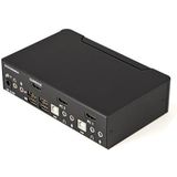 StarTech.com 2-poort USB HDMI KVM-switch met Audio en USB 2.0-hub