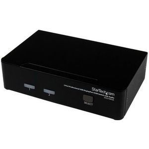 StarTech.com 2-poort Professionele USB DisplayPort KVM-Switch met Audio