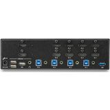 StarTech.com 4 poorts HDMI KVM switch 4K 30Hz dual display