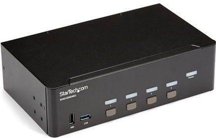 StarTech.com 4 poorts HDMI KVM switch 4K 30Hz dual display