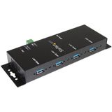 StarTech - ST4300USBM - Docking Station - Zwart - 4 Poorten - USB 3.0