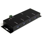 StarTech 4-poorts industriële USB 3.0 Hub - monteerbaar