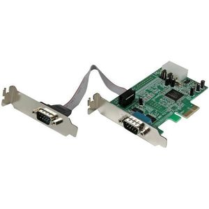 StarTech - PEX2S553LP - PCI Express Seriële Kaart - 2 RS-232 Poorten - Low Profile