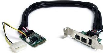 StarTech - MPEX1394B3 - FireWire Kaart - 2x FireWire-800 - 1x FireWire-400