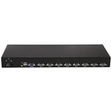 StarTech.com 8-poort 1U-Rack USB KVM-switch met OSD en Bekabeling