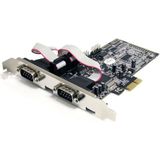 StarTech.com PCIe Seriële Adapterkaart - 4x RS-232 - Halfhoge/Low Profile