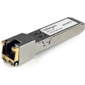 StarTech - GB RJ45 Koper SFP Transceiver - Zilver - 10/100/1000 Mbps