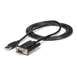 ICUSB232FTN - USB naar Nulmodem Seriële Verloopkabel - 1-poort - FTDI Chipset
