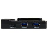 StarTech 6-poort USB 3.0/2.0 Combo Hub met Oplaadpoort