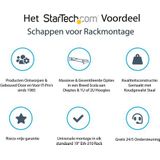Startech - 2U 16 inch - Universeel Vented Rack Mount Cantilever Shelf