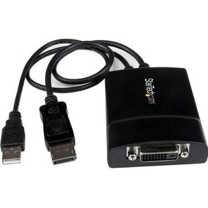 StarTech - DP naar DVI-D - Video Adapter - Zwart - Actieve Conversie