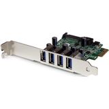 Startech 4 Port Pci Express Pcie Usb 3.0 Card W/ Uasp