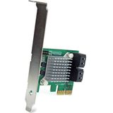 PEXSAT34RH - PCI Express SATA III-controllerkaart - 4-poorts - HyperDuo - 6-Gbps