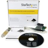 PEXSAT34RH - PCI Express SATA III-controllerkaart - 4-poorts - HyperDuo - 6-Gbps