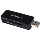 StarTech USB 3.0 externe Flash multimedia kaartlezer - SDHC / MicroSD