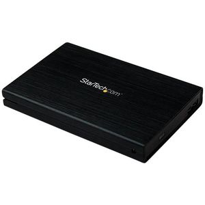 StarTech USB 3.0 UASP 2.5HDD BEHUIZING (2.5"), Harddisk behuizing, Zwart