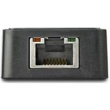 StarTech.com USB 3.0 naar gigabit Ethernet-adapter NIC met USB-poort - zwart