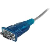 Startech - 1 Port USB naar RS232 DB9 Seriële Adapter Kabel - Grijs - 0.43m