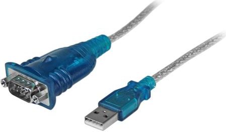 Startech - 1 Port USB naar RS232 DB9 Seriële Adapter Kabel - Grijs - 0.43m
