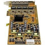 StarTech.com 4-poorts gigabit Power over Ethernet PCIe-netwerkkaart PSE / PoE PCI Express NIC