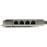StarTech.com 4-poorts gigabit Power over Ethernet PCIe-netwerkkaart PSE / PoE PCI Express NIC
