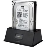 StarTech.com Single Bay USB 3.0 naar SATA Hard Drive Docking Station, USB 3.0 (5 Gbps) Hard Drive Dock, Externe 2.5/3.5" SATA I/II/III HDD/SSD Docking Station, Top-Loading Hard Drive Bay
