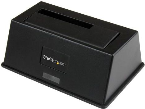 StarTech.com Single Bay USB 3.0 naar SATA Hard Drive Docking Station, USB 3.0 (5 Gbps) Hard Drive Dock, Externe 2.5/3.5" SATA I/II/III HDD/SSD Docking Station, Top-Loading Hard Drive Bay