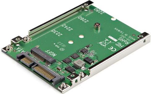 StarTech - SAT32M225 - M.2 naar 2,5 Inch SATA-Adapter - Zwart