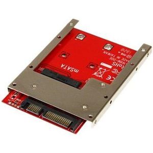 StarTech - SAT32MSAT257 - mSATA naar 2,5 inch SATA-adapter - SSD