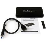 StarTech USB 3.0 NAAR 2.5 SATA BEHUIZING (2.5""), Harddisk behuizing, Zwart