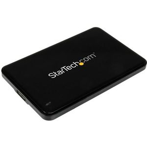 StarTech USB 3.0 NAAR 2.5 SATA BEHUIZING (2.5""), Harddisk behuizing, Zwart