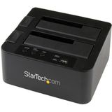 SDOCK2U33RE - Dubbele SATA HDD/SSD-Duplicator-Dock - USB/eSATA - Inclusief Klonen