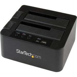 StarTech eSATA Harde-schijfduplicatordock – USB 3.0 HDD-kloner - SATA III 6 Gbp/s - Zwart