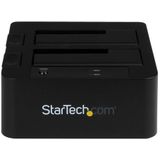 StarTech.com USB 3.0 / eSATA dubbel harde-schijf docking station met UASP voor 2,5/3,5 inch SATA SSD / HDD SATA 6 Gbps