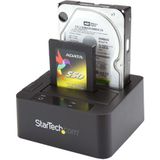 StarTech.com USB 3.0 / eSATA dubbel harde-schijf docking station met UASP voor 2,5/3,5 inch SATA SSD / HDD SATA 6 Gbps