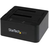 StarTech.com USB 3.0 / eSATA dubbel harde-schijf docking station met UASP voor 2,5/3,5 inch SATA SSD / HDD SATA 6 Gbps