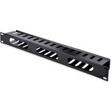 Startech - CMDUCT1UX - Kabelmanagementpaneel - 1U - Horizontaal Met Afdekking