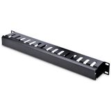 Startech - CMDUCT1UX - Kabelmanagementpaneel - 1U - Horizontaal Met Afdekking