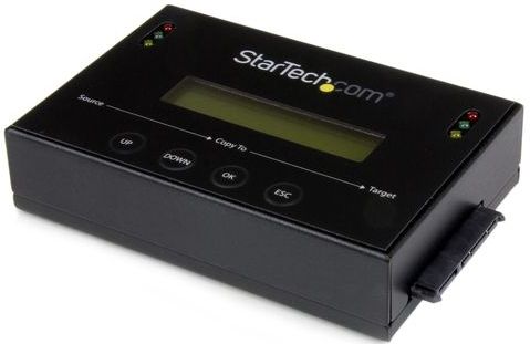 Startech - 1:1 Standalone Hard Drive Cloner - Multi Disk Image Manager - SATA III - LCD Display