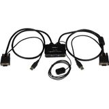 StarTech 2-poorts USB VGA-kabel KVM-switch - met USB-voeding en afstandsbediening
