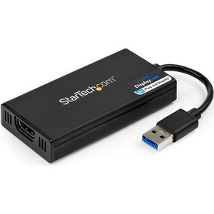 StarTech USB 3.0 naar 4K HDMI externe Multi-Monitor grafische videoadapter – DisplayLink gecertificeerd – Ultra HD 4K
