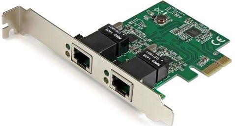 StarTech.com 2-poorts gigabit PCI Express server netwerk adapter kaart PCIe NIC