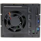 StarTech.com 4-bay Aluminium Trayless Hot Swap Mobile Rack Backplane voor 3,5 inch SAS II/SATA III - 6 Gbps HDD