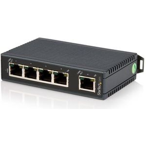 StarTech 5-poorts industriële Ethernet-switch - op een DIN-rail monteerbaar