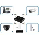 StarTech.com 4-poorts gigabit midspan PoE+ injector 802.3at/af